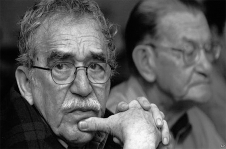  الروائي الكولومبي غابرييل غارسيا ماركيز.