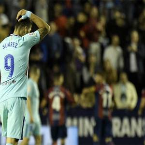 ليفانتي يحرم برشلونة من إكمال الموسم دون هزيمة