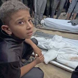 Hunger is ravaging Gazans.. And Israel sheds their blood
