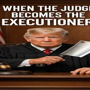 A sharp angle of the weekly article.. When the judge becomes the executioner.!