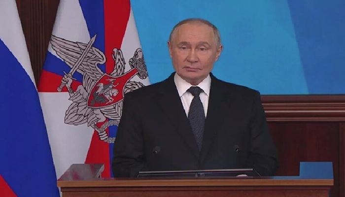“We will achieve our goals”.. Putin in front of the Ministry of Defense warns the West of the failure of diplomacy and Zelensky's golden toilets