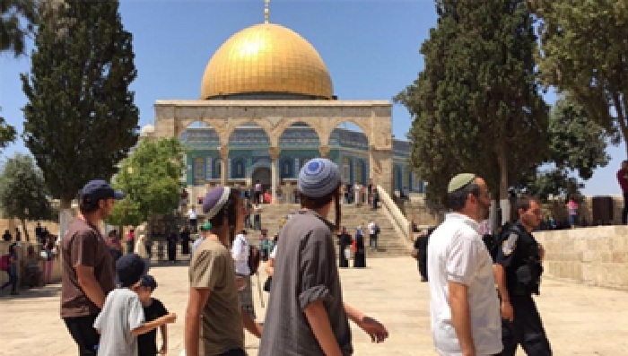 مستوطنون يجددون اقتحام الأقصى