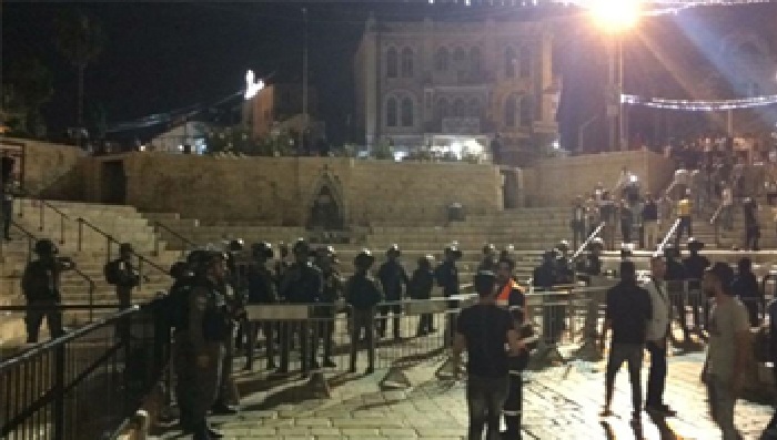 مواجهات في القدس عقب اعلان استشهاد الاسير عويسات