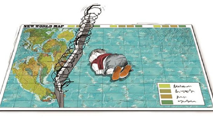 خارطة العالم الجديدة !