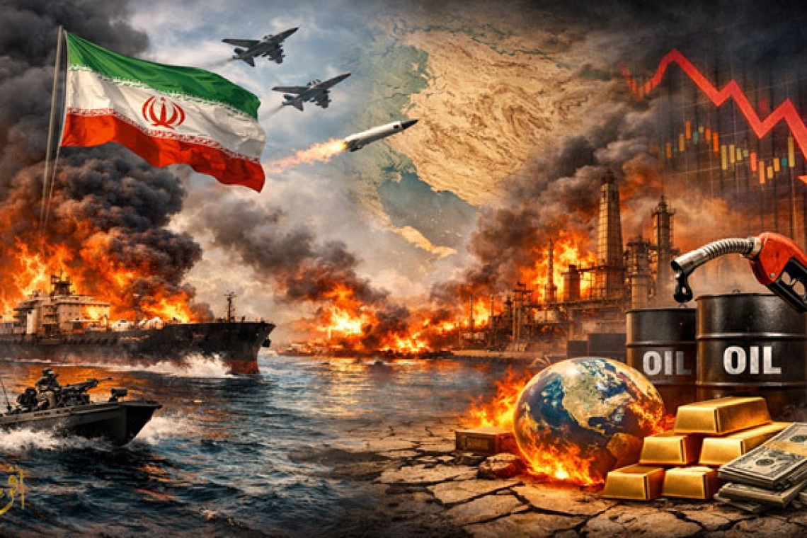 Iran's war.. When geography is on fire, the global economy burns