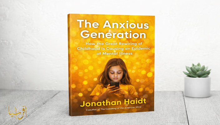 غلاف كتاب "جيل القلق" 