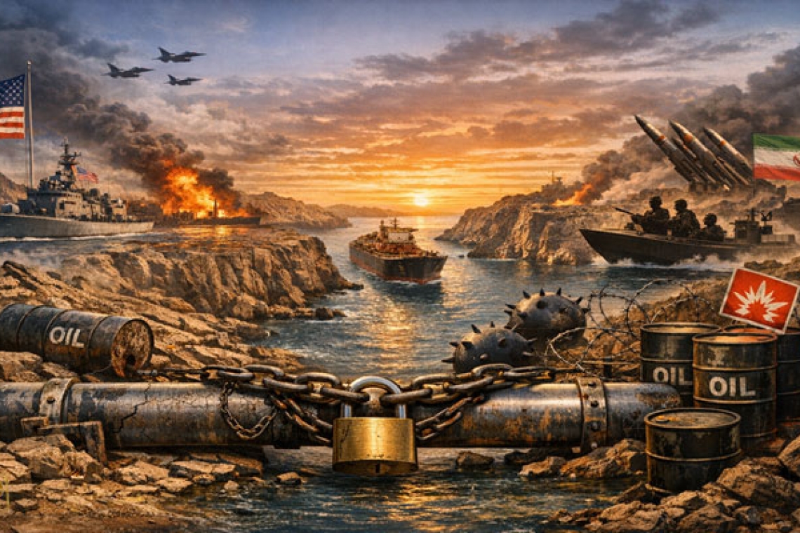 Hollow statements do not open the straits.. Strait of Hormuz crisis exposes U.S. energy dominance gap