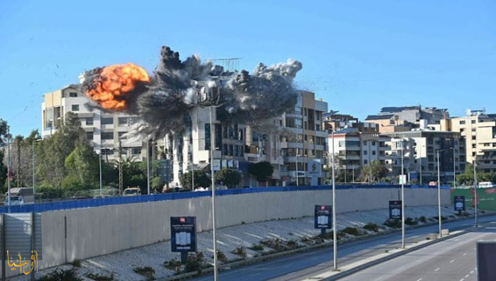 Israeli raid on building in Beirut