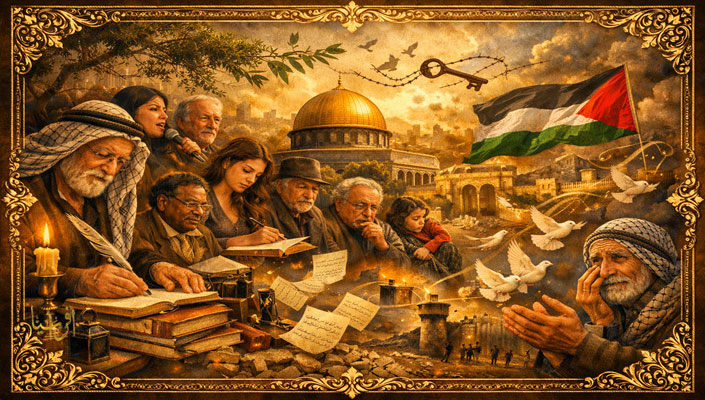 102شاعر يكتبون فلسطين: جوقة إنسانية ضد النسيان 