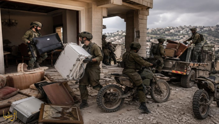 With all brazenness and with the support of their leaders: Carpets, appliances and bicycles.. Haaretz reveals the looting of houses in southern Lebanon by the occupation soldiers
