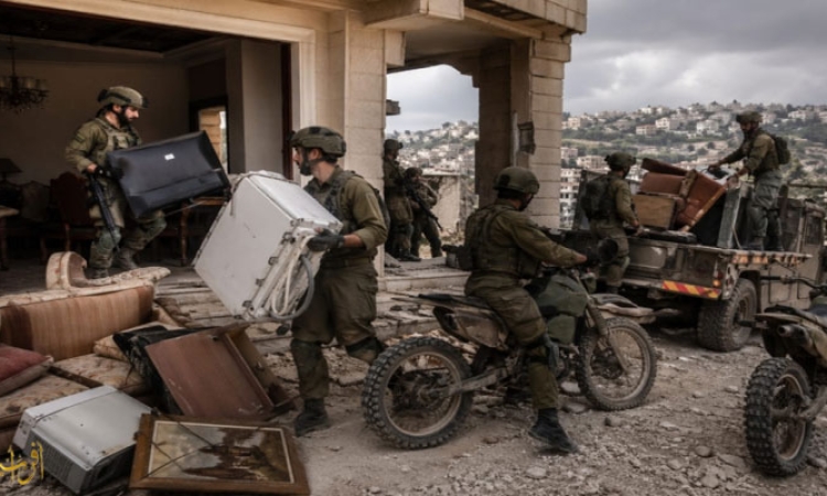 With all brazenness and with the support of their leaders: Carpets, appliances and bicycles.. Haaretz reveals the looting of houses in southern Lebanon by the occupation soldiers