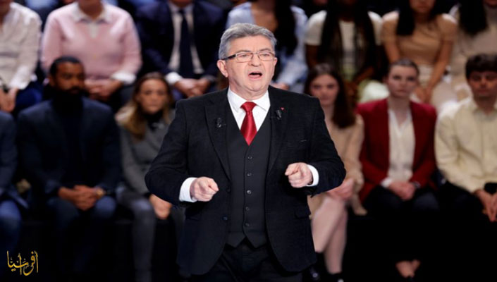 Jean-Luc Mélenchon, leader of the Father France Movement 