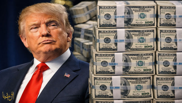 His most opportunistic attempt to date to create a source of money in Trump's hands without congressional approval