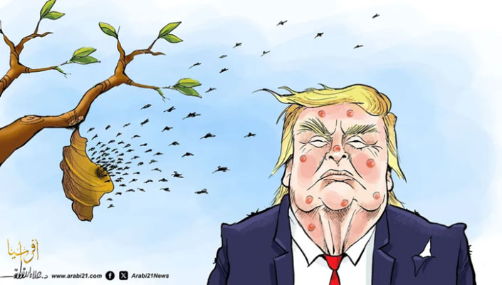 Days that shake Trump's image.. Has the aura of the invincible president faded?