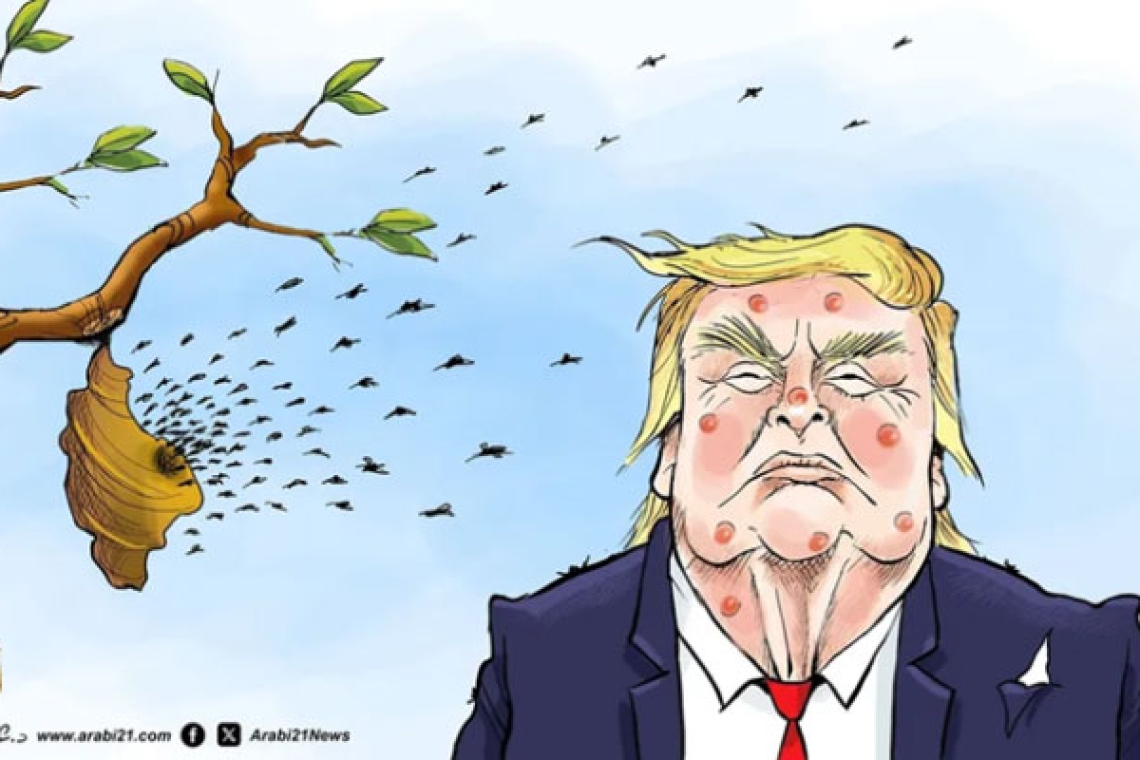 Days that shake Trump's image.. Has the aura of the invincible president faded?
