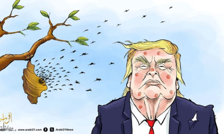 Days that shake Trump's image.. Has the aura of the invincible president faded?
