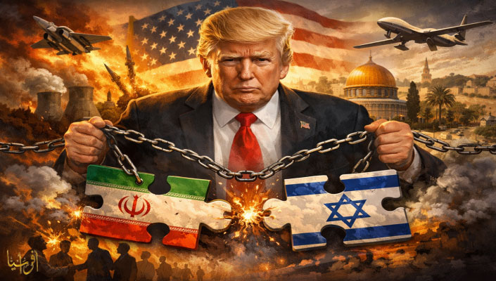 Trump's goals of linking Iran and normalization with Israel