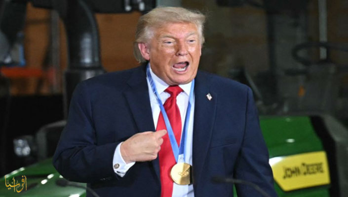 In the contradictions of American policy.. Trump: If it wasn't for America, Israel wouldn't exist.