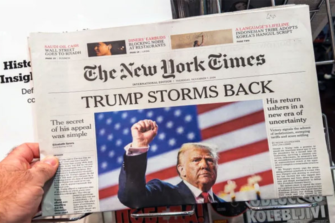 Trump Blows Up Unprecedented Constitutional Confrontation by Summoning New York Times Journalists 
