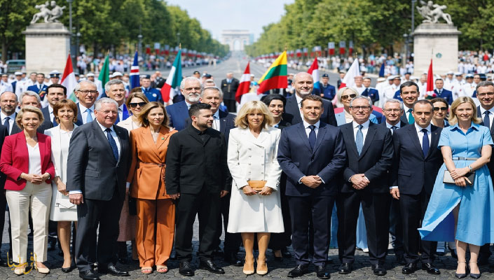 أوكرانيا: تعديل حكومي يشعل أزمة داخلية و"تحالف الراغبين" يعزز من باريس الدعم العسكري لكييف 
