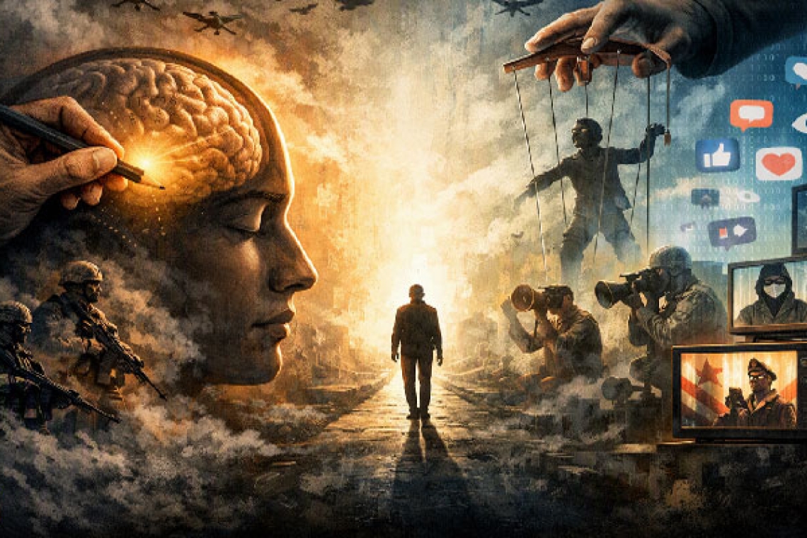 The Silent War on Consciousness.. Who writes what we believe in?