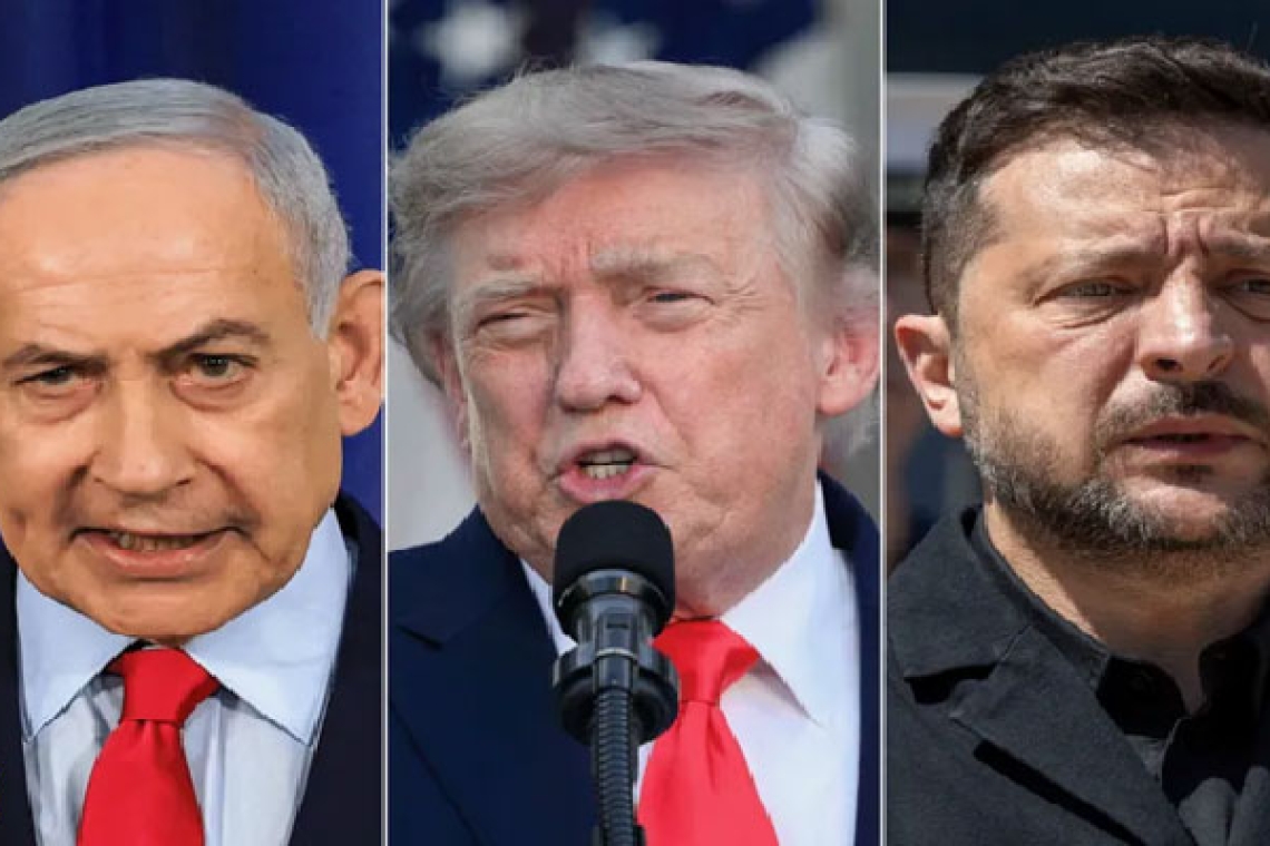 A war he inherited and another he ignited.. Two hours for Ukraine and Iran on Trump's table