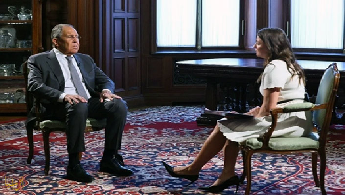Lavrov: We believe that Washington supports the Ukrainian attacks.. We will destroy any Western supplies to Kyiv