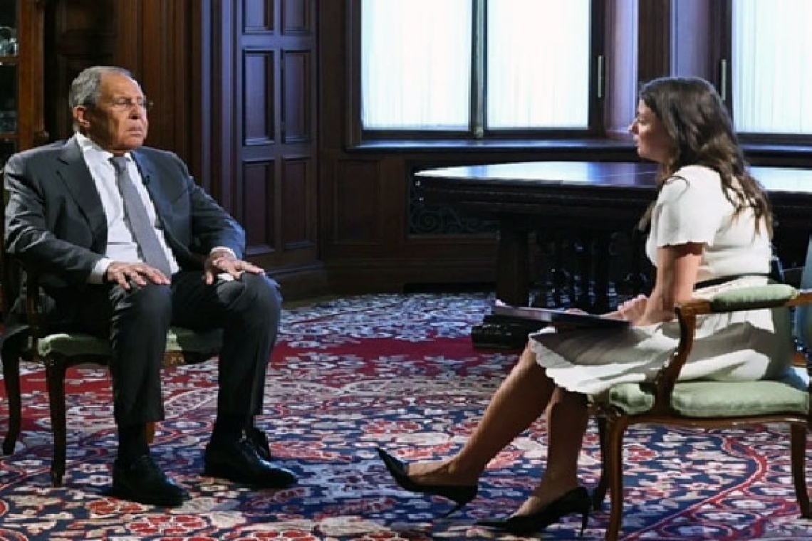 Lavrov: We believe that Washington supports the Ukrainian attacks.. We will destroy any Western supplies to Kyiv
