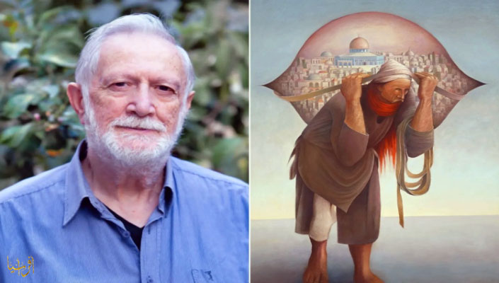 Suleiman Mansour returns to his land.. The End of a Palestinian Artistic Era 