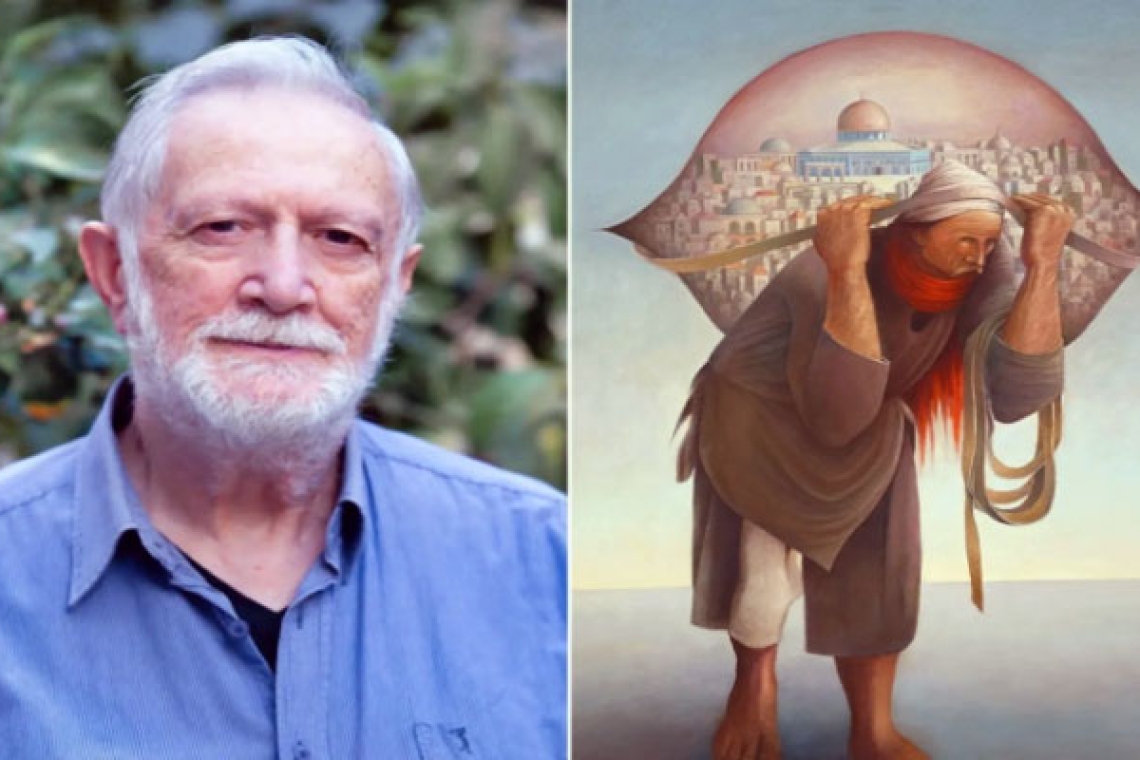 Suleiman Mansour returns to his land.. The End of a Palestinian Artistic Era 