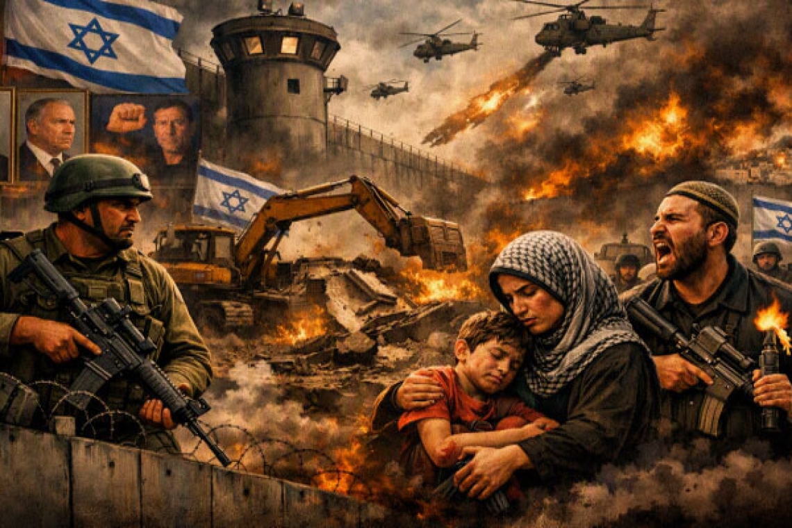 The escalation of extremism against the Palestinians is the title of the Israeli right-wing electoral program..!