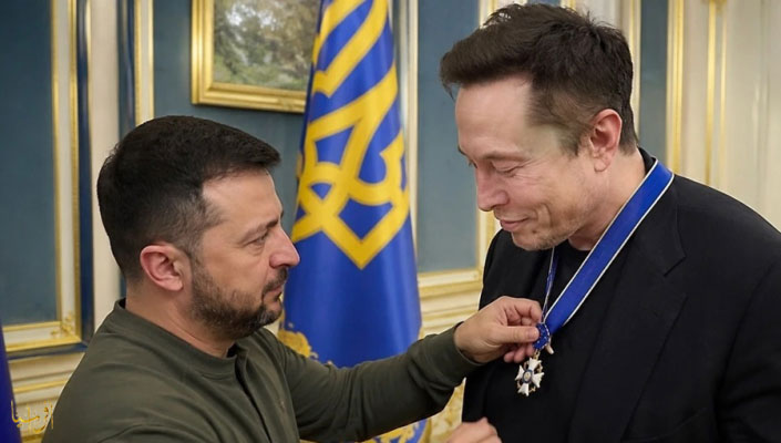 "WSWS": Elon Musk is the latest Nazi to be honored by the Zelensky regime
