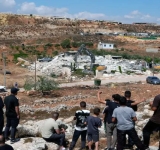 Why is there growing talk in Israel about the displacement of Gazans and the expansion of settlements in the West Bank?
