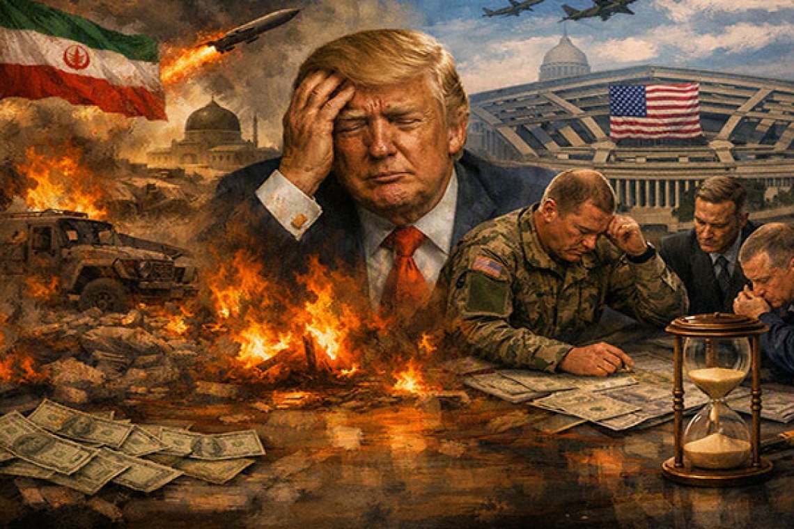 From the Iran front to the corridors of the Pentagon.. How did the war begin to drain Trump's administration?