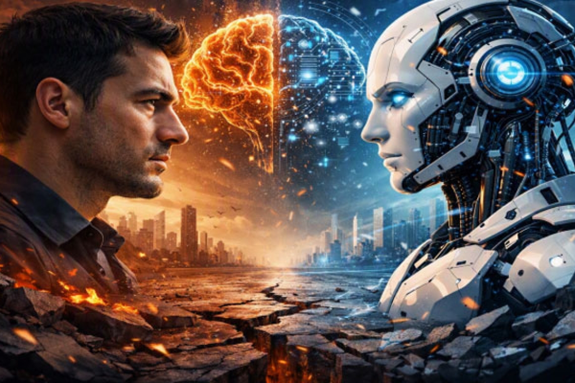 Artificial Intelligence and Humans: A Turbulent Journey 