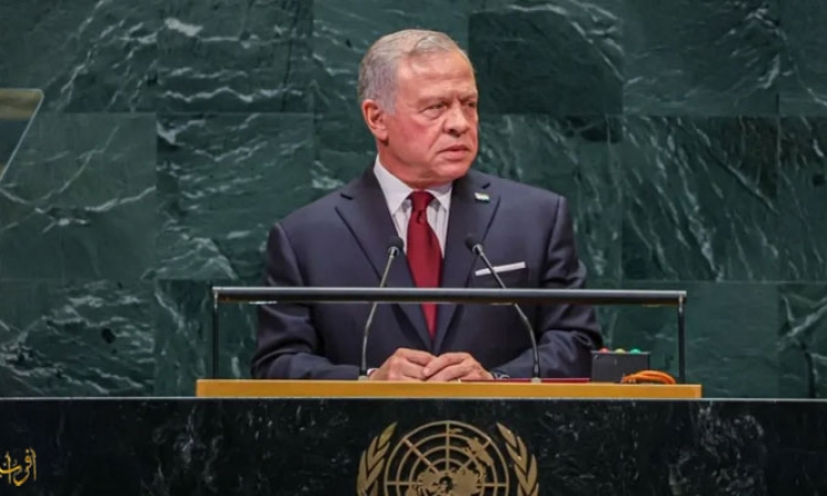 The King's Speech at the United Nations.. When Jordan declares that silence is no longer an option