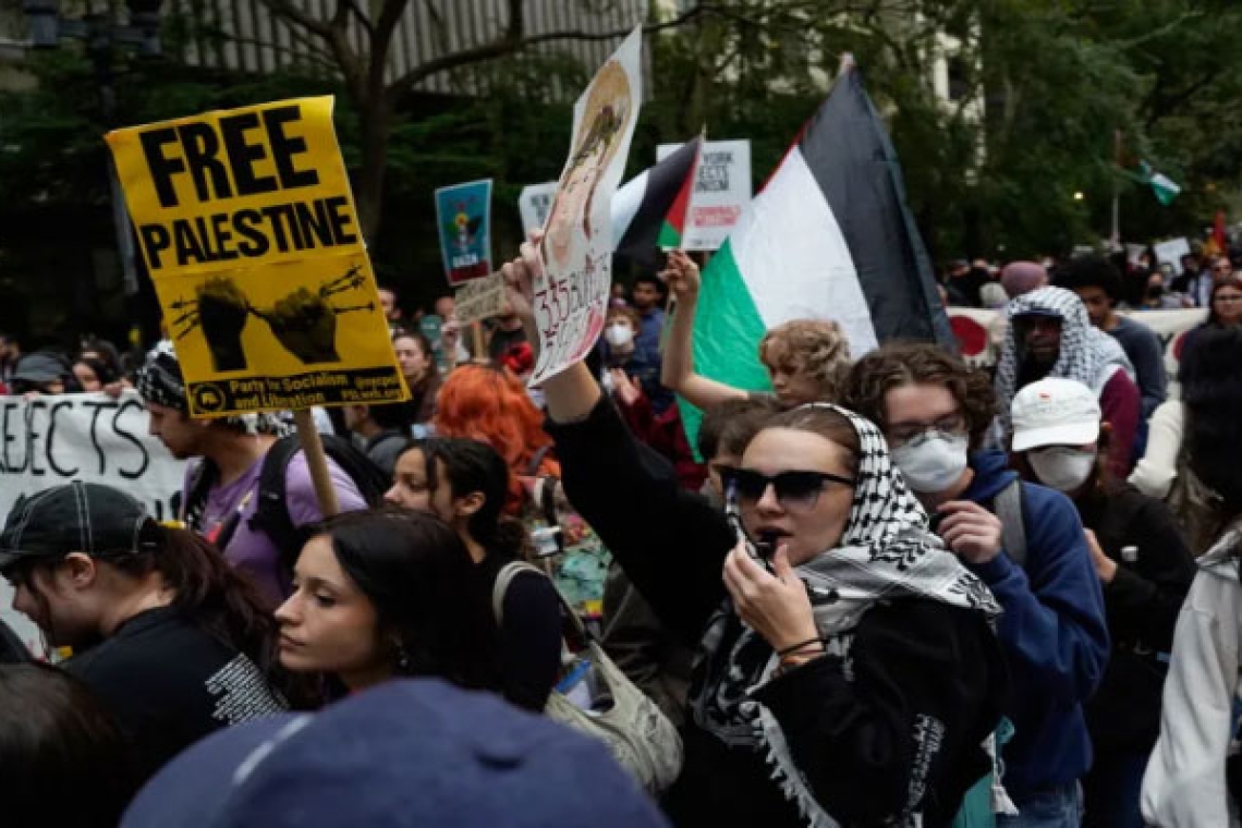 Netanyahu at the United Nations.. Isolation in the halls and protests in the streets