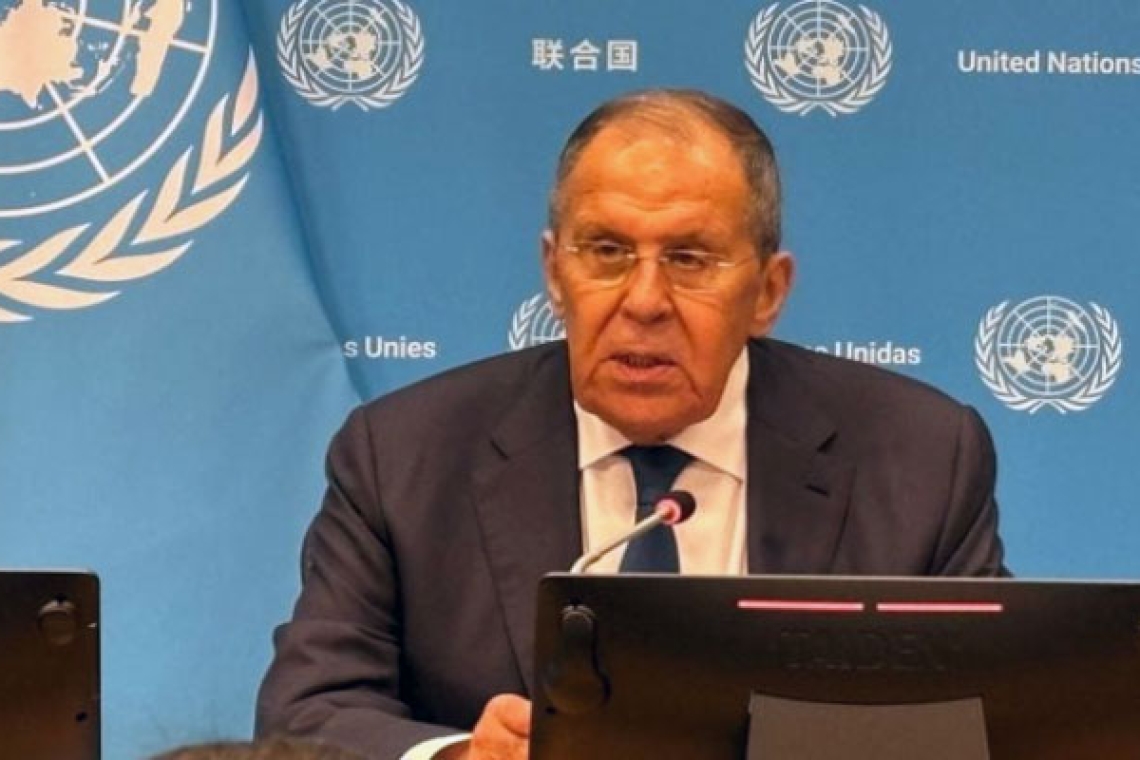 Lavrov: Russia is committed to the two-state solution and is ready to help the Palestinians and Arabs 