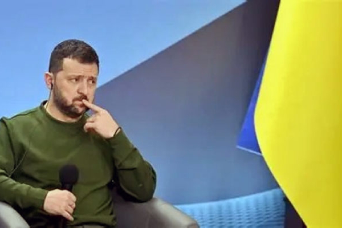 Who holds Zelensky accountable in the absence of elections?