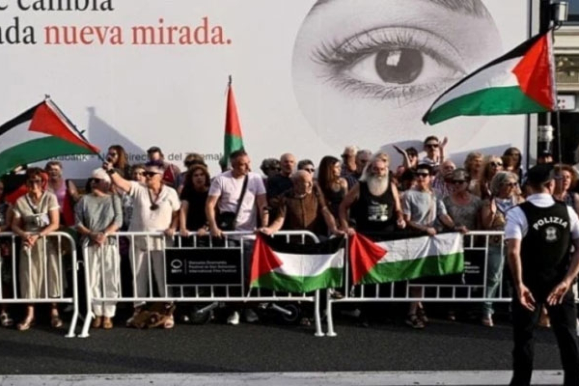 Palestine attends the conclusion of the 