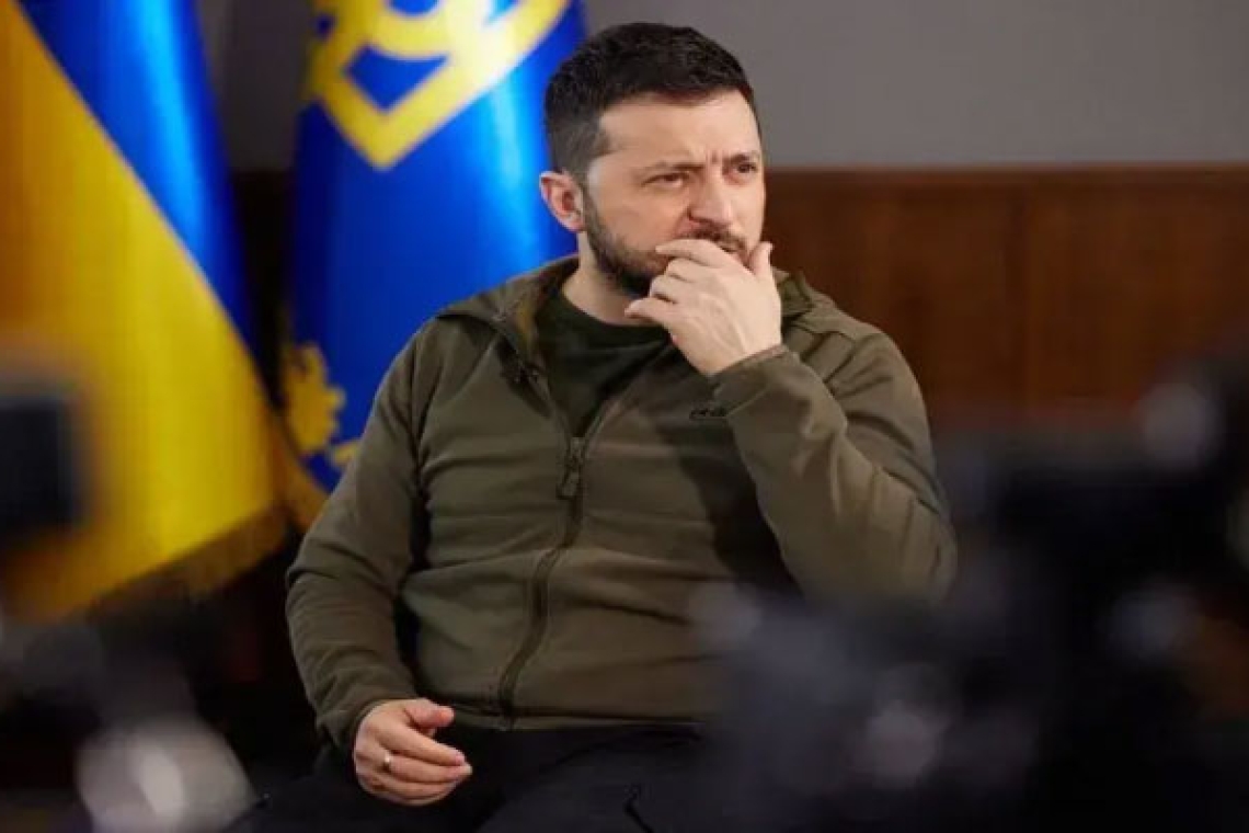 Who holds Zelensky accountable in the absence of elections?