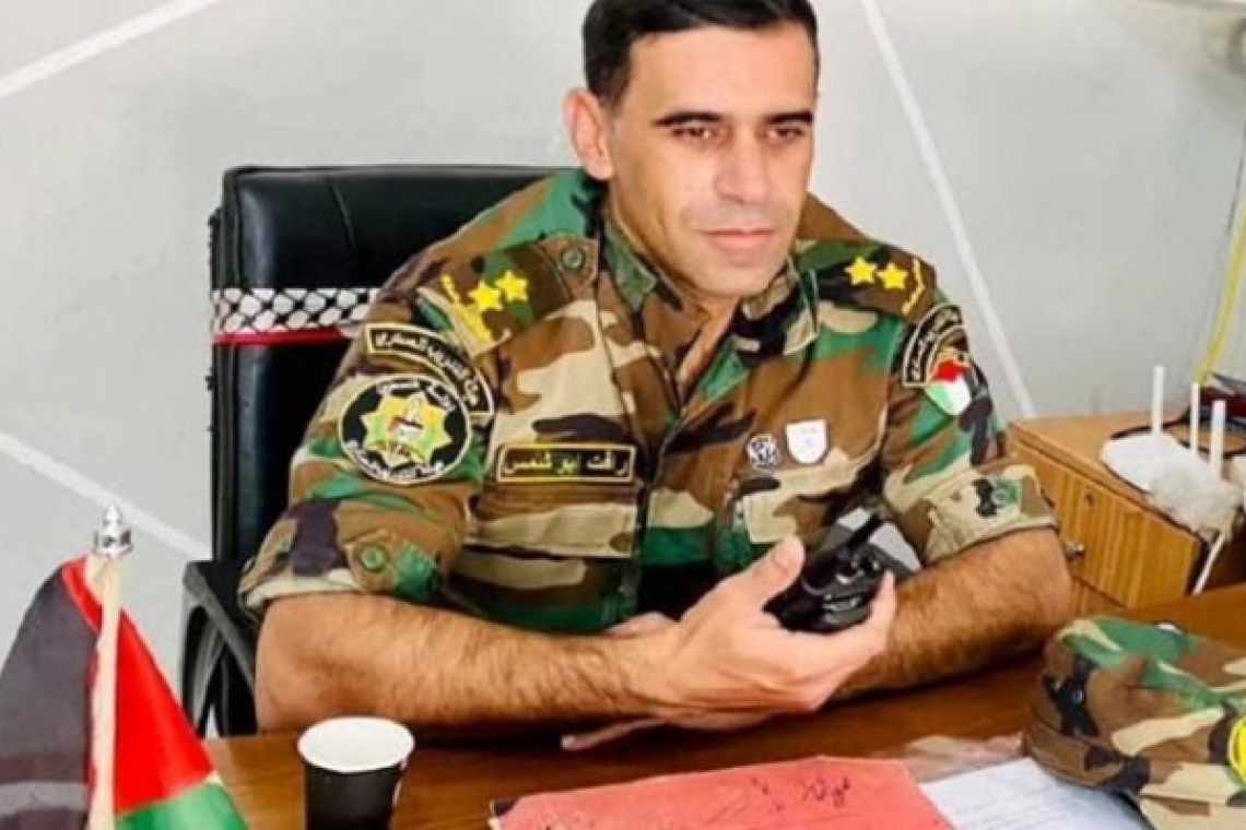A martyr from the PA apparatus at the Annab checkpoint.. A faint obituary opens embarrassing questions for Ramallah