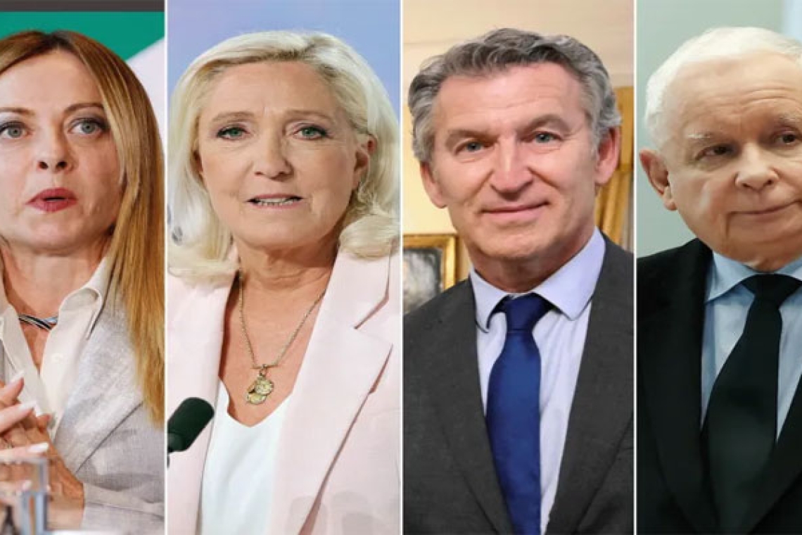 Two men and two women are against immigration and Ukraine.. Elections could give the right the keys to Europe