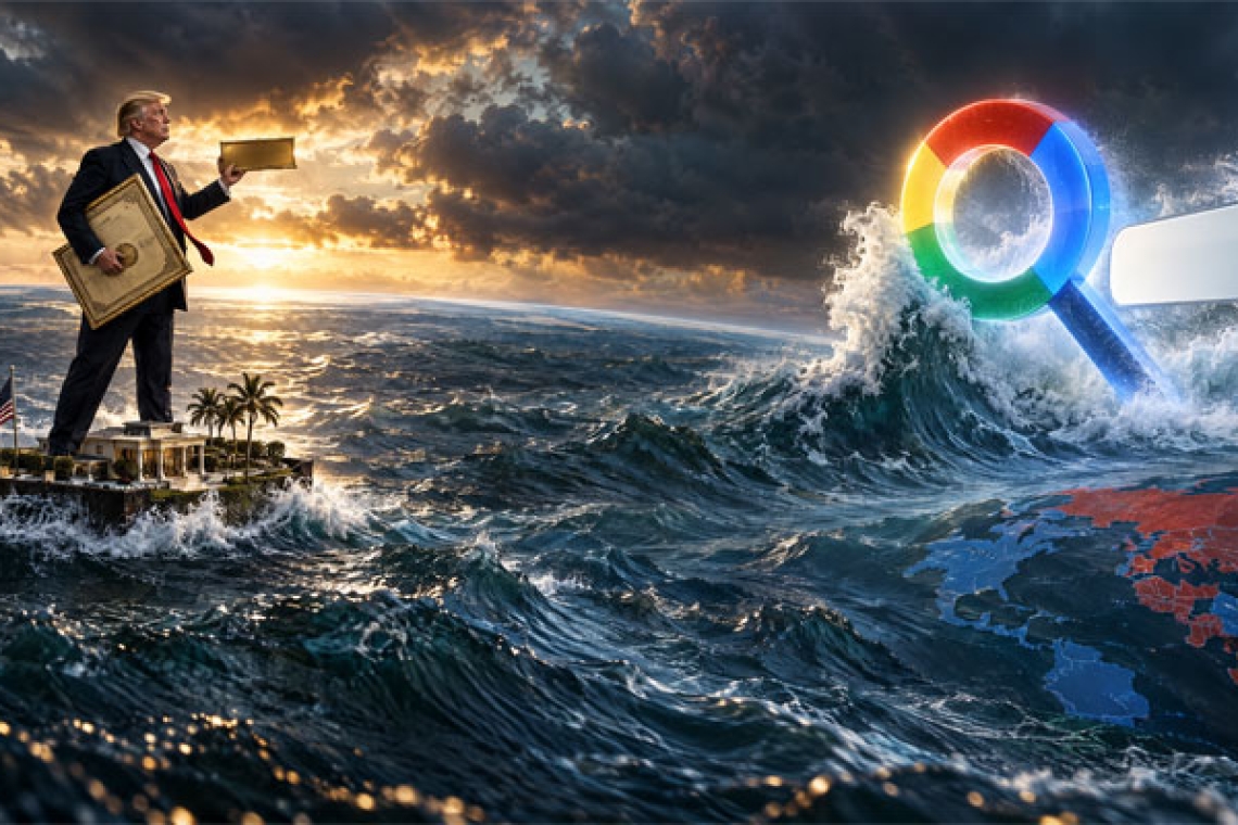 The World is Not Real Estate.. Trump Wants an Ocean in His Name and Google Says: Enough is Enough