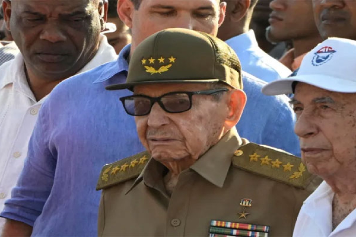Colonial policies against Cuba:Florida issues arrest warrant for Raul Castro