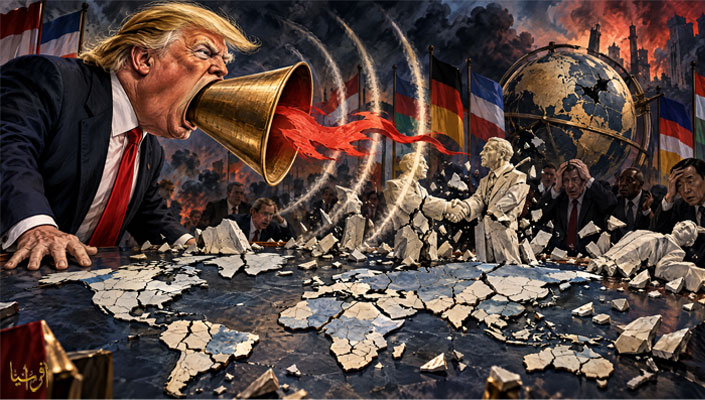 "Scum, scoundrels and dirty countries".. Trump's dictionary ignites diplomatic crises